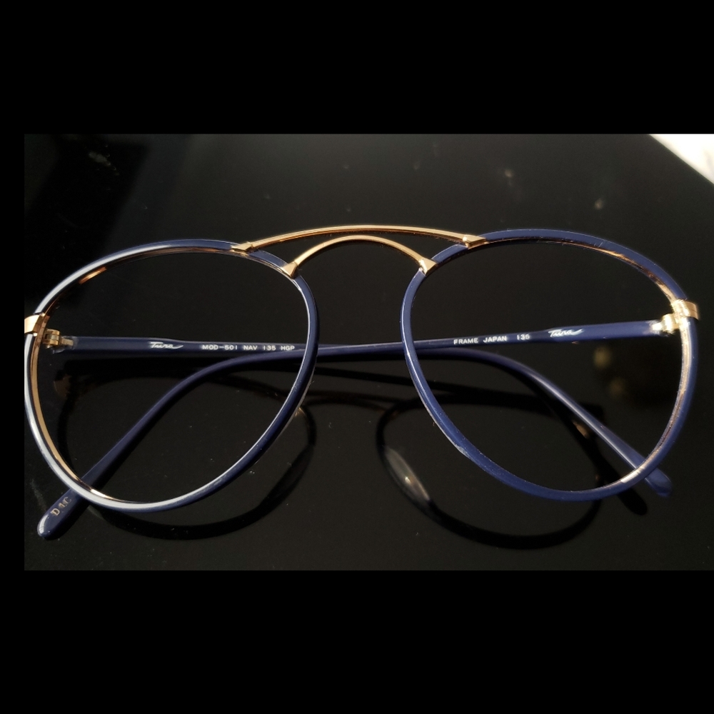 VINTAGE Tura Frames #501 navy